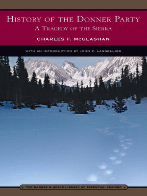 cover image of History of the Donner Party (Barnes & Noble Library of Essential Reading)
